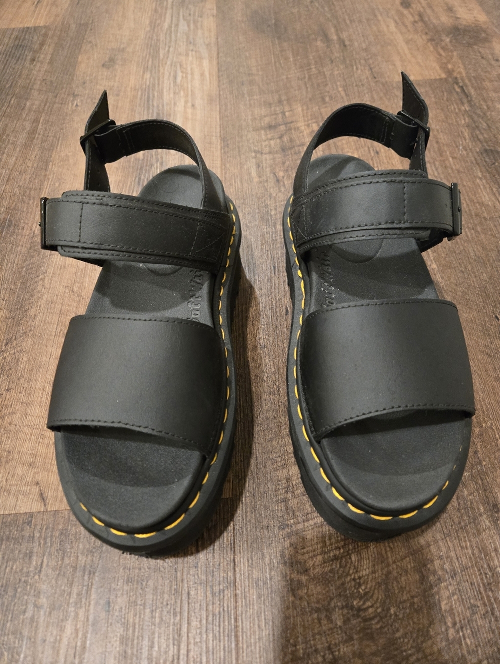 Dr. Marten's Platform Sandals. Size 8.